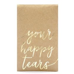 KAPESNÍČKY na slzy štěstí Your happy tears 7,5x12cm