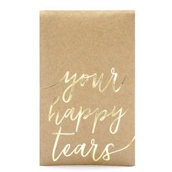 KAPESNÍČKY na slzy štěstí Your happy tears 7,5x12cm