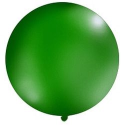 Balon jumbo zelený 1m