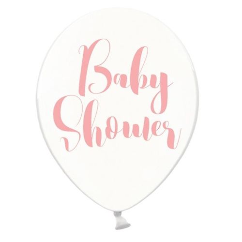 BALÓNKY s potiskem  Baby Shower 30cm 6ks