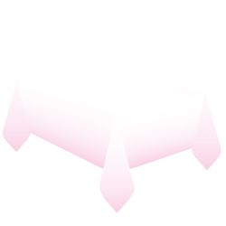 UBRUS papírový 1. narozeniny Ombré růžový 120x180cm