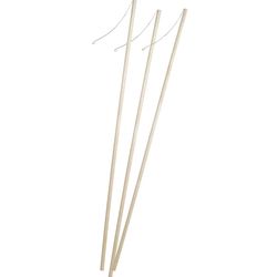 TYČKA k lampionu dřevěná 57cm