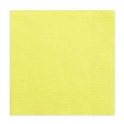 UBROUSKY žluté 33x33 cm 20 ks