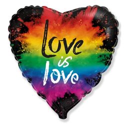 BALÓNEK fóliový Love is love