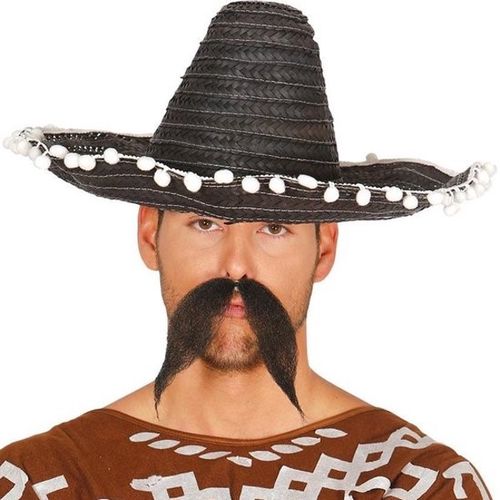 KLOBOUK Sombrero černé 45cm