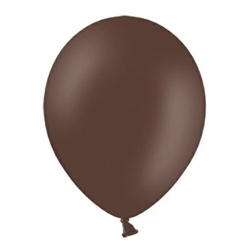 BALÓNEK latexový 27cm čokoládově hnědá 100ks