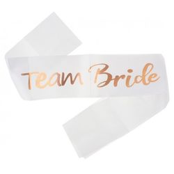 ŠERPA na rozlučku Team Bride Rose Gold