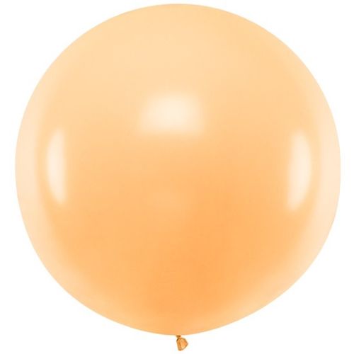 BALÓN 1m pastelový světle broskvový