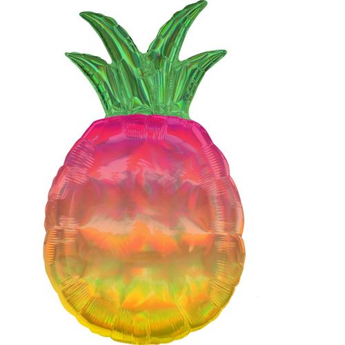 BALÓNEK ananas holografický 43x78cm