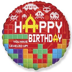 BALÓNEK fóliový HB Tetris 46cm