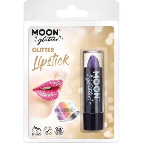 RTĚNKA s glitry holografická fialová