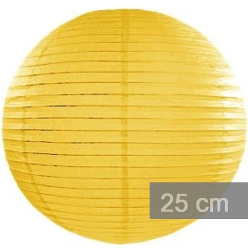 LAMPON kulatý 25cm žlutý