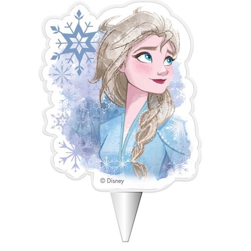 Svíčka dortová Frozen II Elsa 7,5 cm