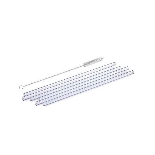 Simax Sada skleněných brček (6+1) Délka brček: 20 cm
