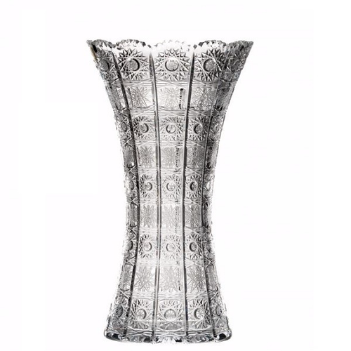 Crystal Bohemia Váza broušená VICTORIA 255 mm