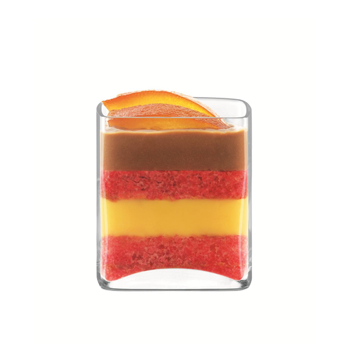 Luigi Bormioli Skleničky na dezerty čtvercové MICHELANGELO 130 ml, 6 ks
