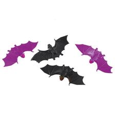 Strašidelní netopýři 2,5 x 5 cm - 8ks