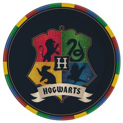 Talířky papírové Harry Potter 23 cm 8 ks