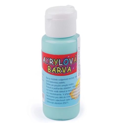 Akrylová barva 60 ml mint 1 ks