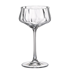 Crystal Bohemia Cettia optic sklenice na martini 300 ml 6 ks