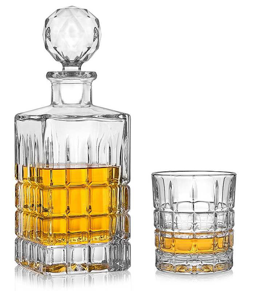 Aurum Crystal DIPLOMATICO whisky set (1+6)