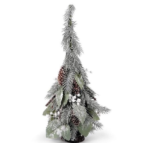 Dekorační vánoční stromeček ojíněný 35 cm 1 ks