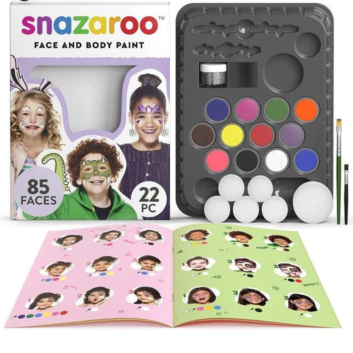 Barvy na obličej narozeninový set