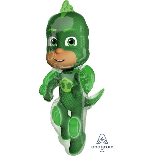 Balónek fóliový Pyžamasky (PJ Masks) Gekko 58cm x 96cm