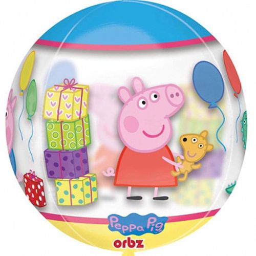 BALÓNOVÁ bublina ORBZ - "Prasátko Peppa" 38x40cm