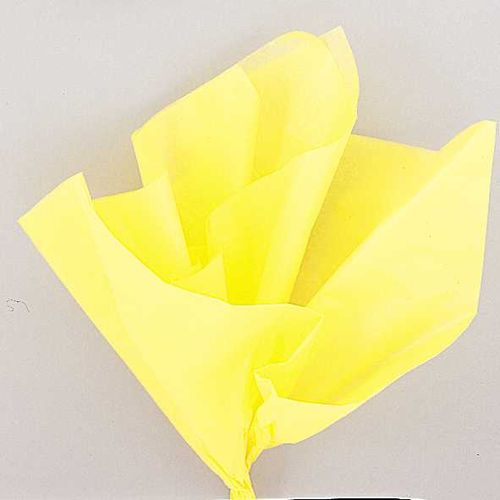 Hedvábný papír Yellow
