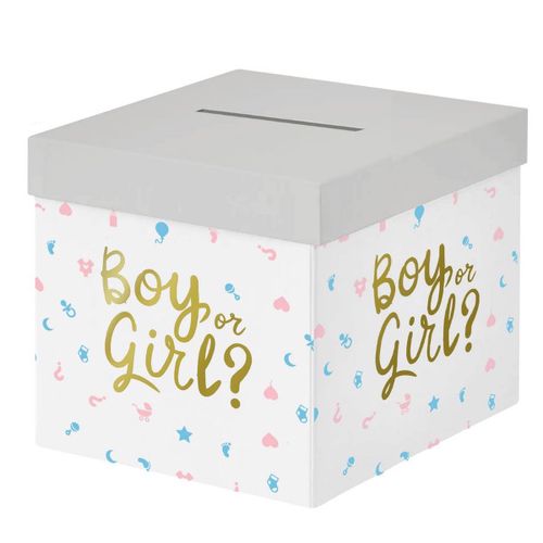 BOX Kluk nebo holka? 20x20cm