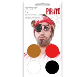Barvy na obličej Pirát