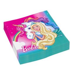 Ubrousky papírové Barbie Dreamtopia 33 x 33 cm 20 ks