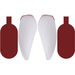 Sada upíří špičáky & krev 1,1 ml