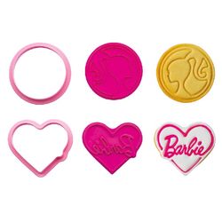 Vykrajovátka s otiskovači Barbie 2 ks