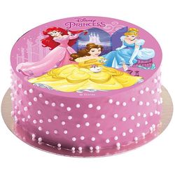 Jedlý papír na dort Princess 20 cm