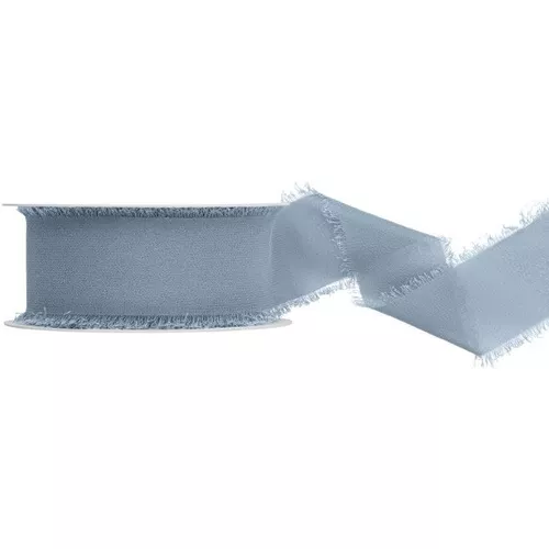Stuha šifónová světlá modrá 4cm/10m