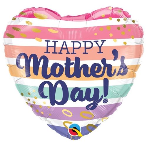Balónek fóliový "Happy Mother's Day"46 cm