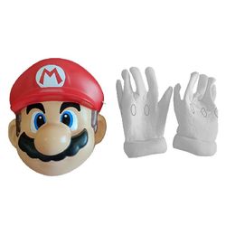 Doplňky ke kostýmu Super Mario - maska a rukavice dětské
