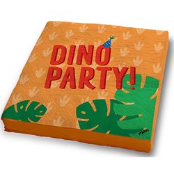 Ubrousky papírové Dino party Color 33 x 33 cm 20 ks
