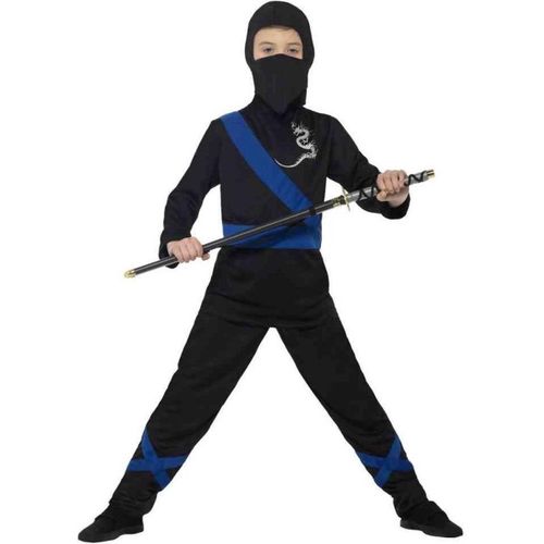 Kostým Ninja Assassin, dětský , černý vel.S