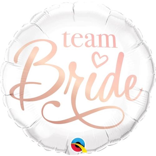 Balónek fóliový kulatý Team Bride 45 cm