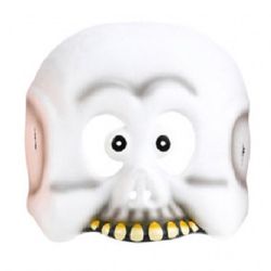Maska Halloween dětská Duch 17,3 x 18,4 cm