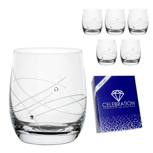 Sklenice GLOBO SWAROVSKI MODERN 350 ml, 6 ks