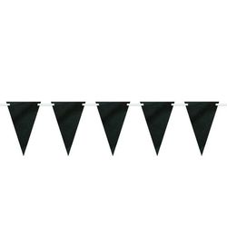 Girlanda vlaječková černá popisovatelná křídou 2,74 m