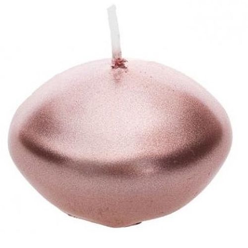 Svíčky plovoucí Rose Gold 4,7 cm 6 ks