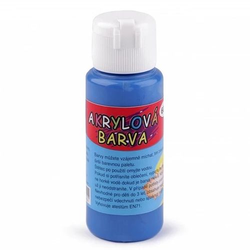 Akrylová barva 60 ml modrá 1 ks