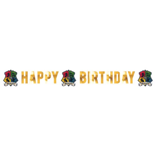 Banner Happy Birthday Harry Potter 180 cm