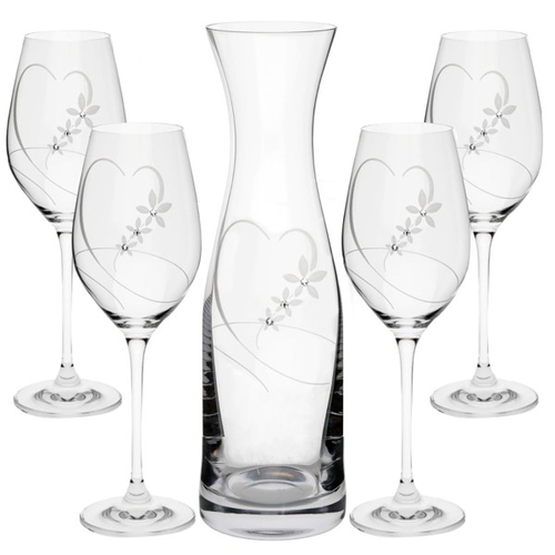 SWAROVSKI VITAL set na víno (1+4)