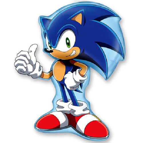 Balónek fóliový Sonic 77 cm